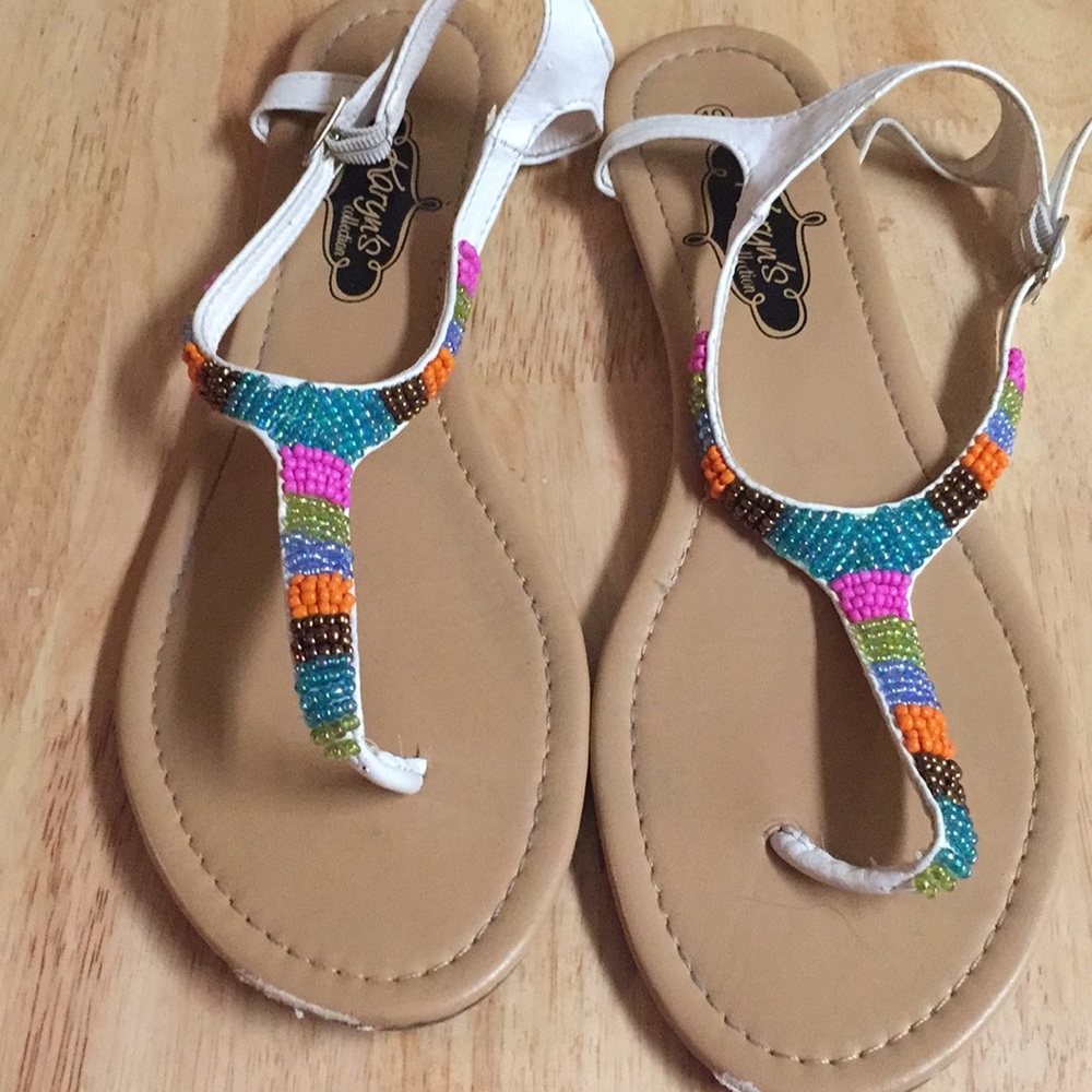 Beaded Sandals