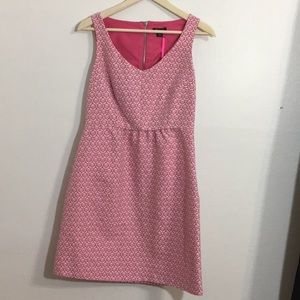 Pink dress with side zipper