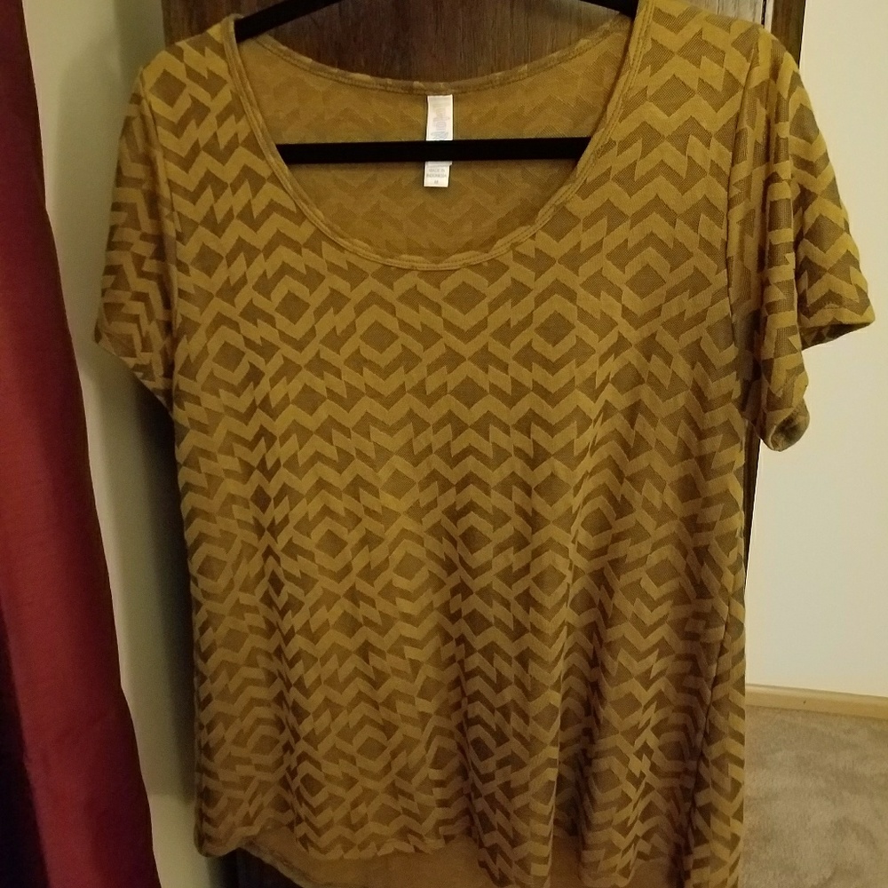 Lularoe Metallic Classic Tee
