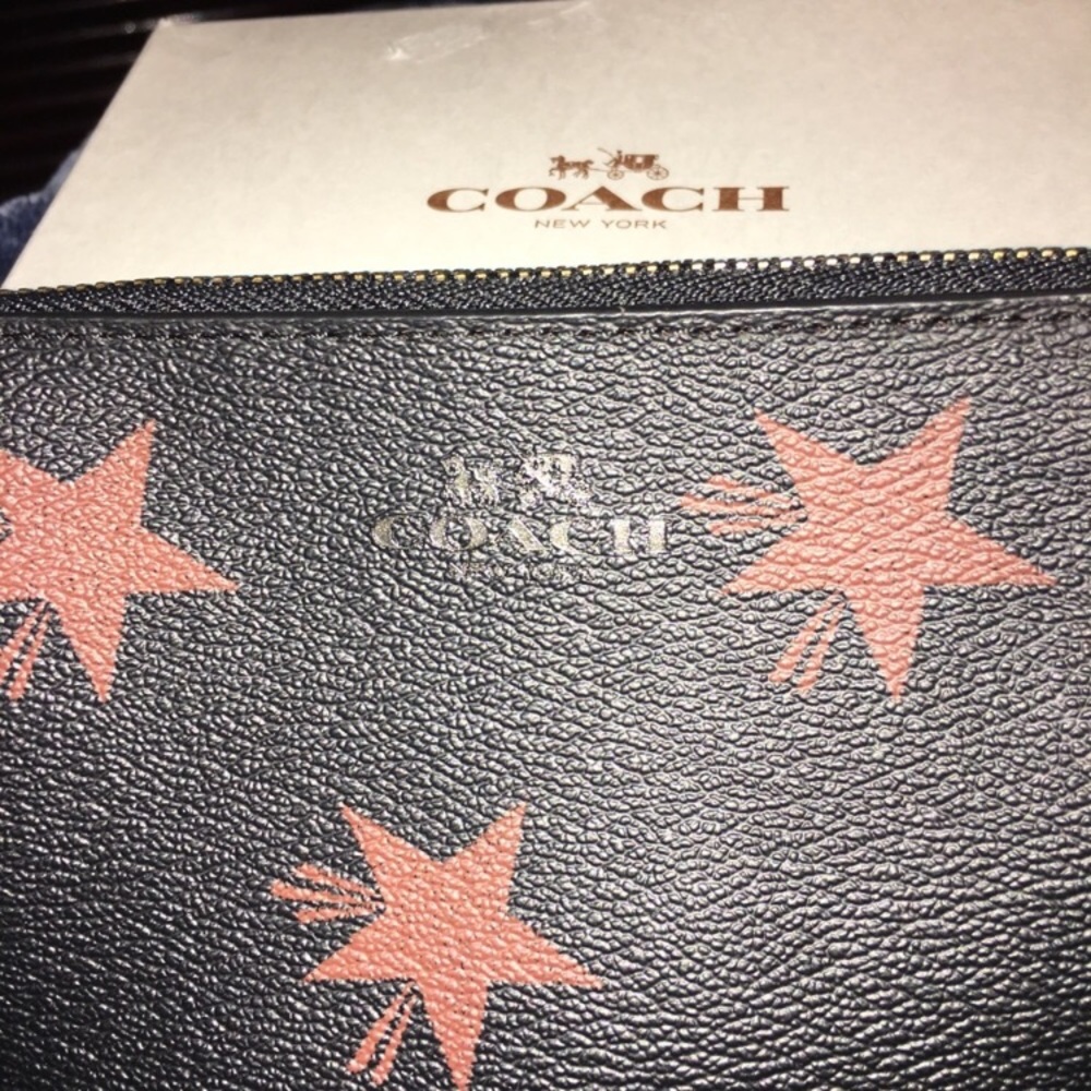 Authentic Coach limited edition wristlet BNWOT
