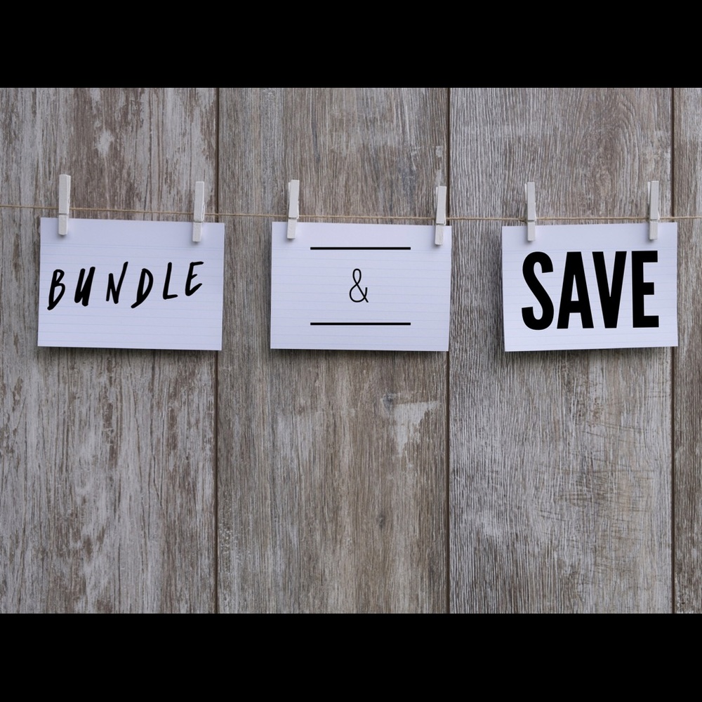 I ❤️❤️❤️❤️ to bundle!! Get big discounts!