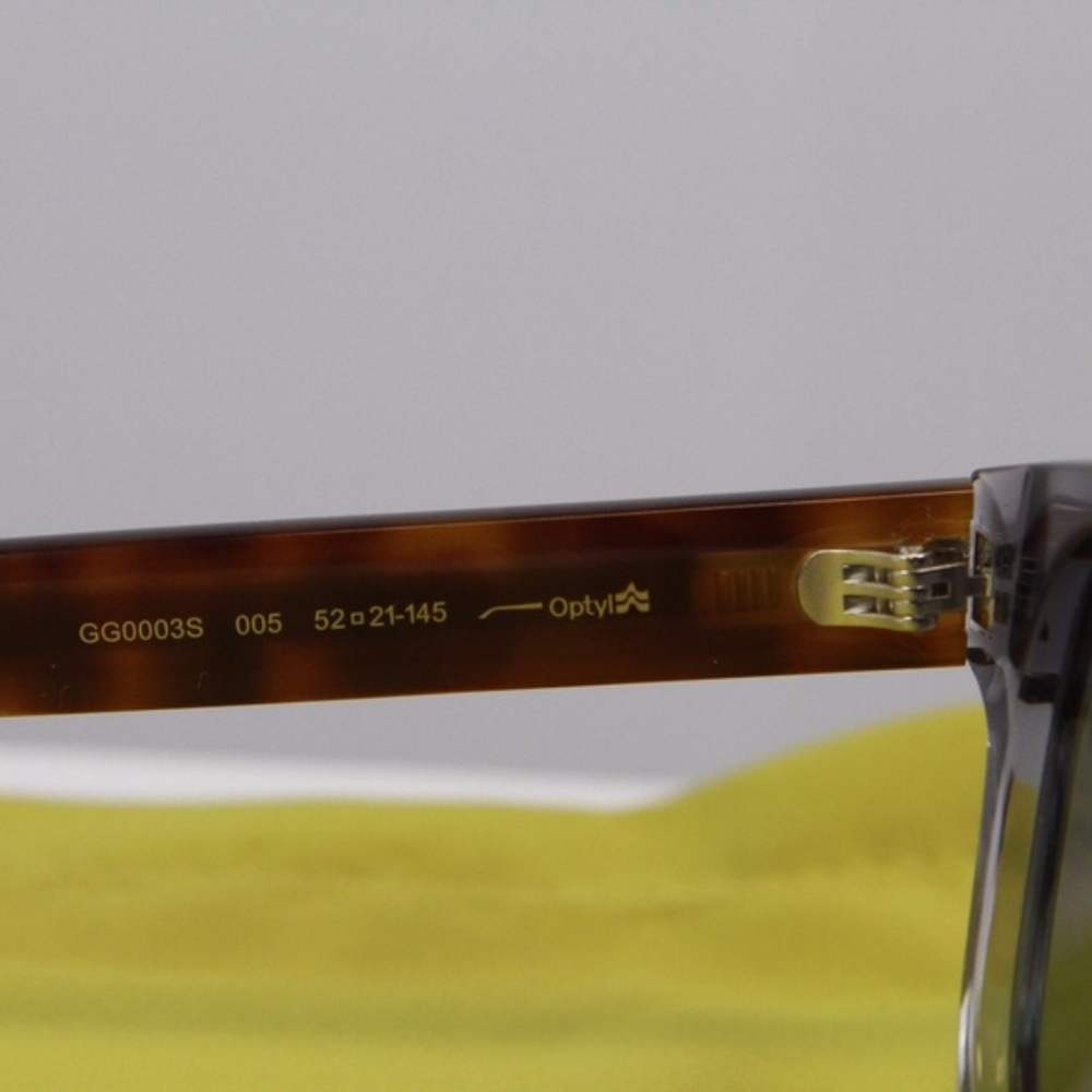 NWT Authentic Gucci Sunglasses 52MM Wayfarer - Picture 4 of 6