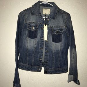 Studded jean jacket