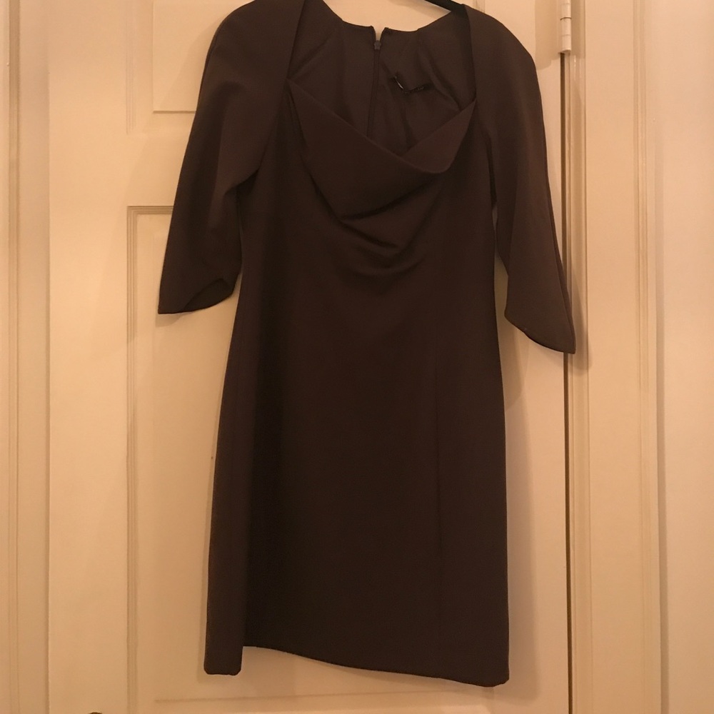 Black Halo NWT Brown Dress