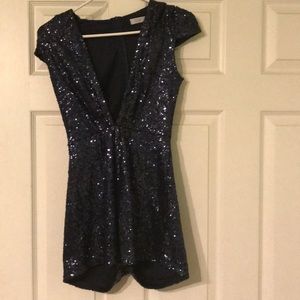 Sequin romper