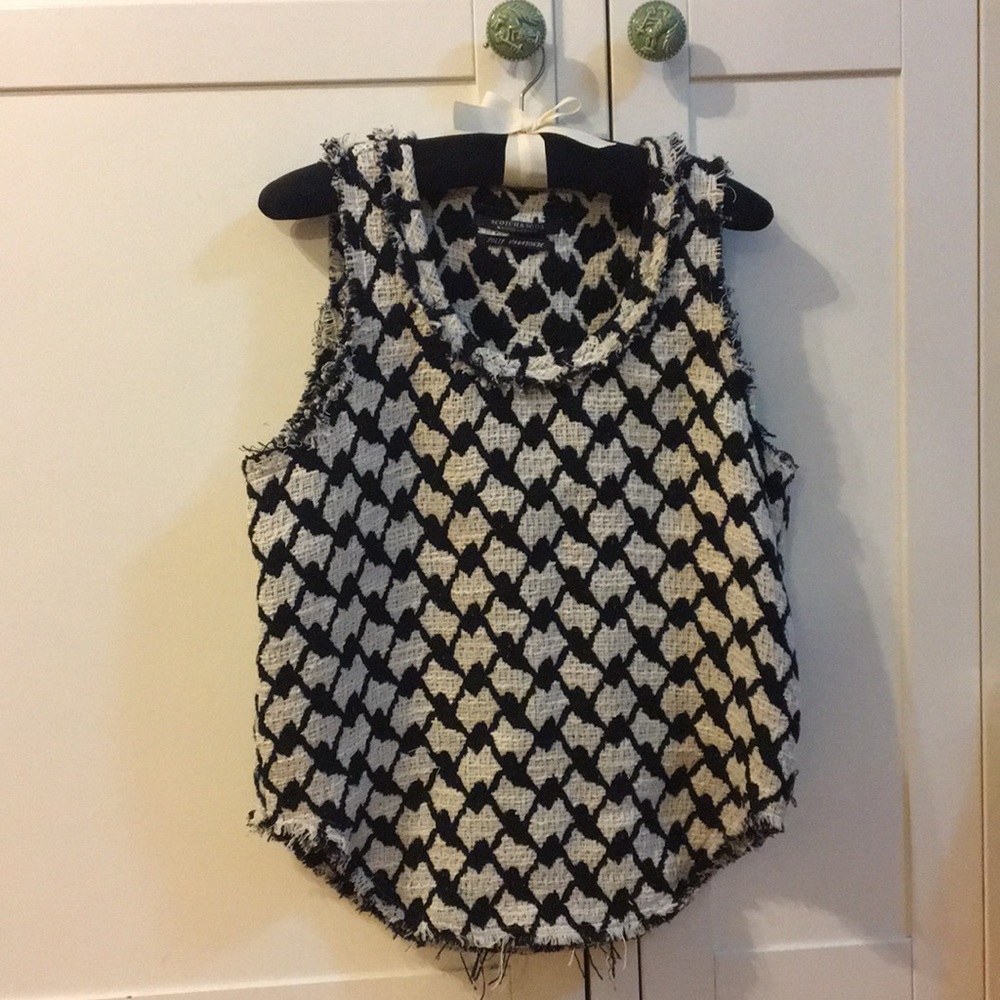 Scotch & Soda Woven tank top
