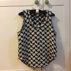 Scotch & Soda Woven tank top