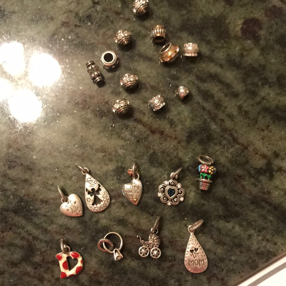 Authentic Brighton charm and spacer lot