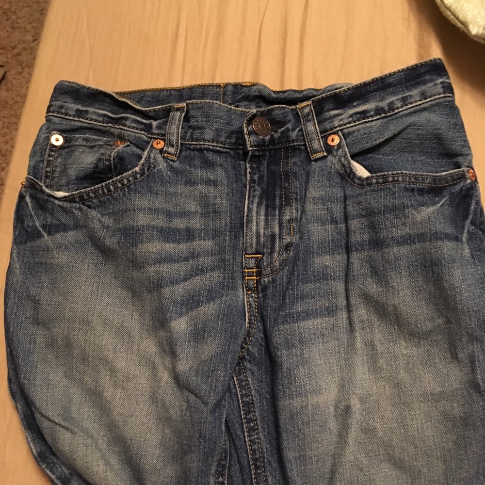 Boys polo jeans
