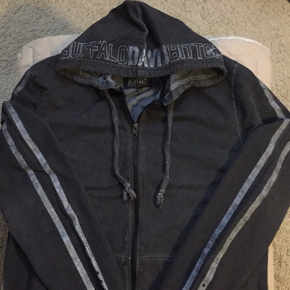 buffalo david bitton zip up hoodie
