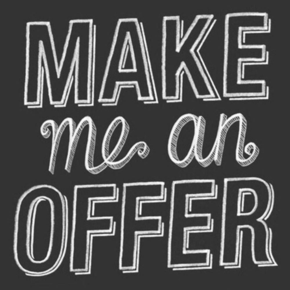 Accepting Reasonable Offers - Let's Make a Deal!!