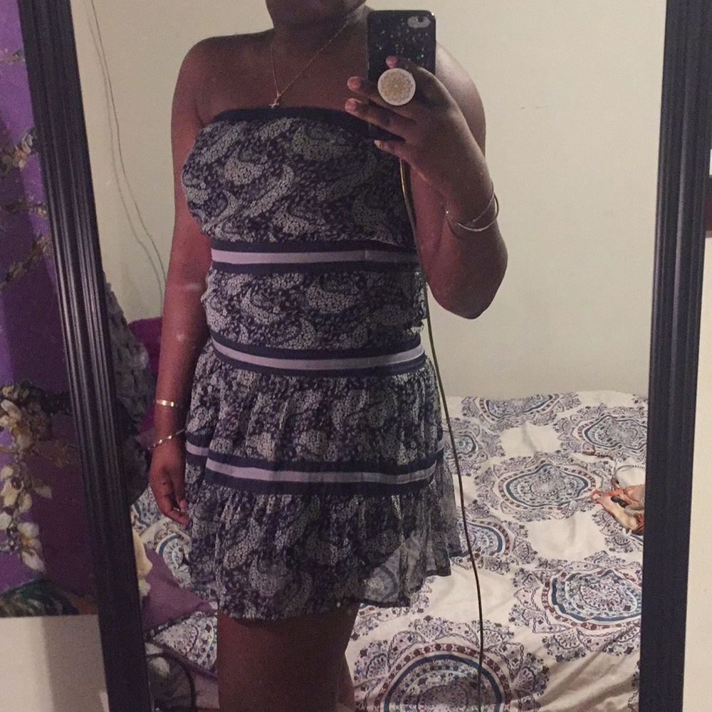 Unique Ya Los Angeles Strapless Dress