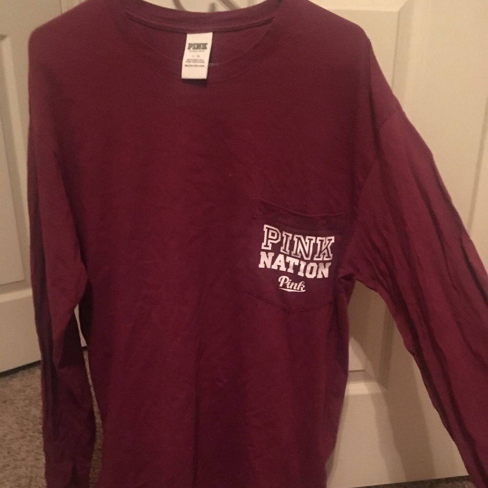 PINK NATION long sleeve tee