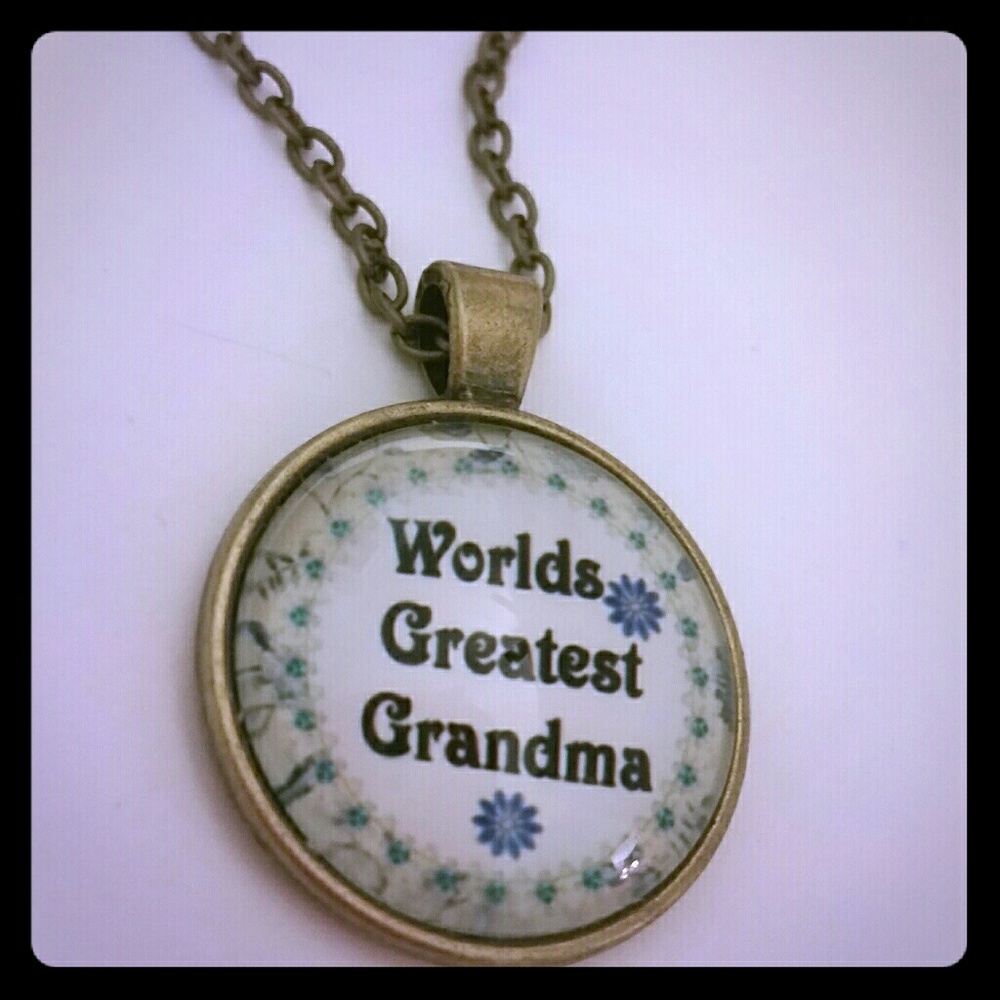 World's Greatest Grandma Necklace Mothers Day
