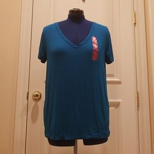 Merona Turquoise Top NWT