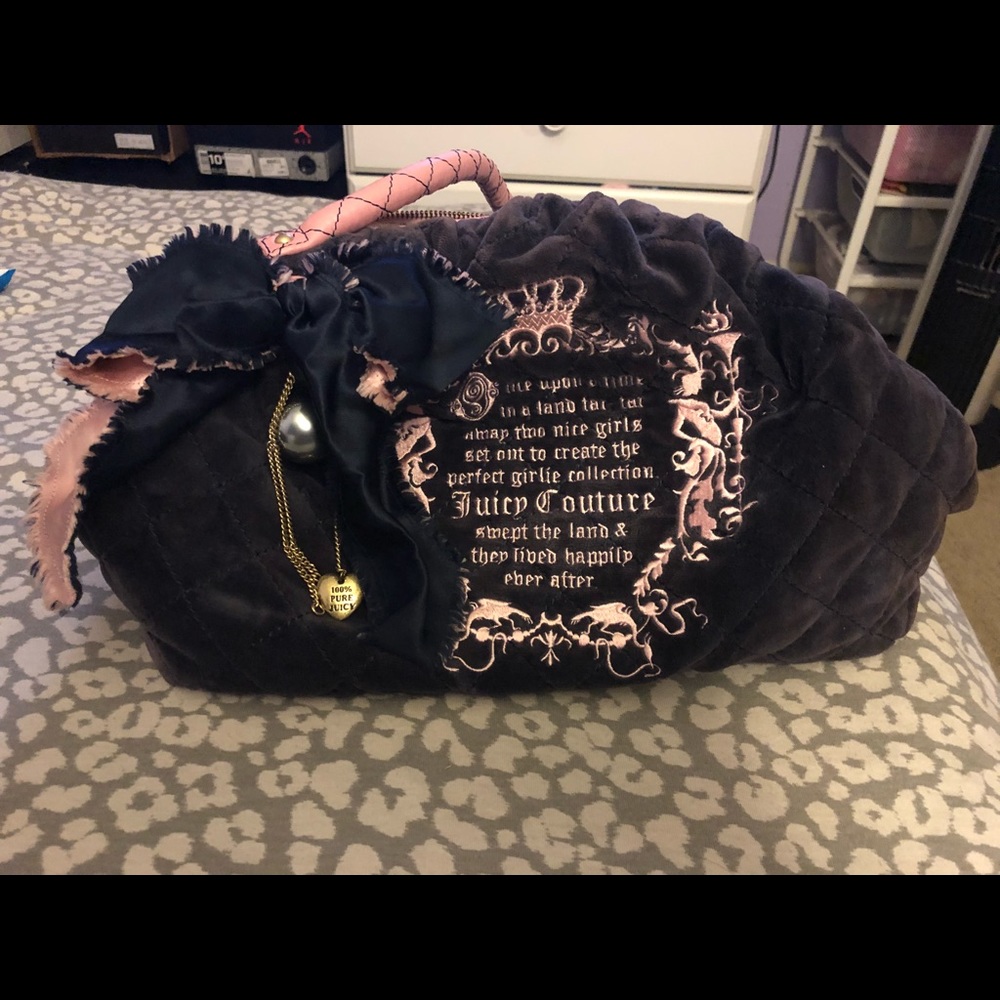 Authentic juicy couture satchel