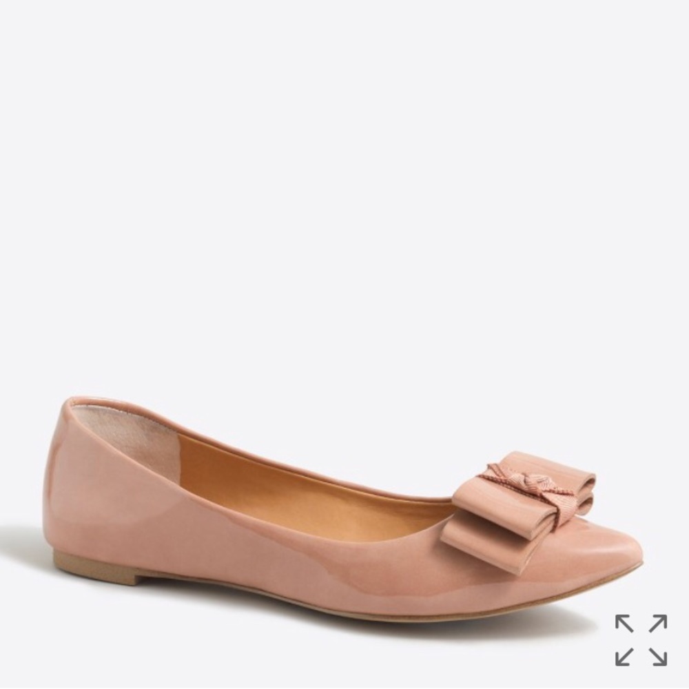 J. Crew Emery Flat in Bronzed Clay