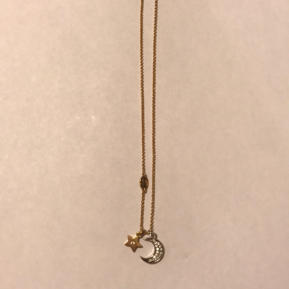 Moon and star Juicy Couture necklace
