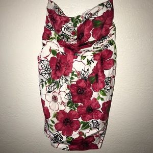 Pink flower dress
