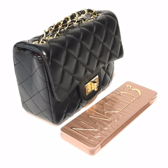 CoCo Classic Mini Flap Crossbody in Patent Black - Picture 5 of 6