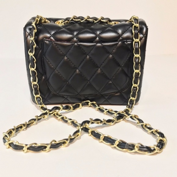 CoCo Classic Mini Flap Crossbody in Patent Black - Picture 2 of 6
