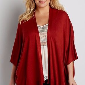 Perfect fall kimono - worn once - beautiful rust