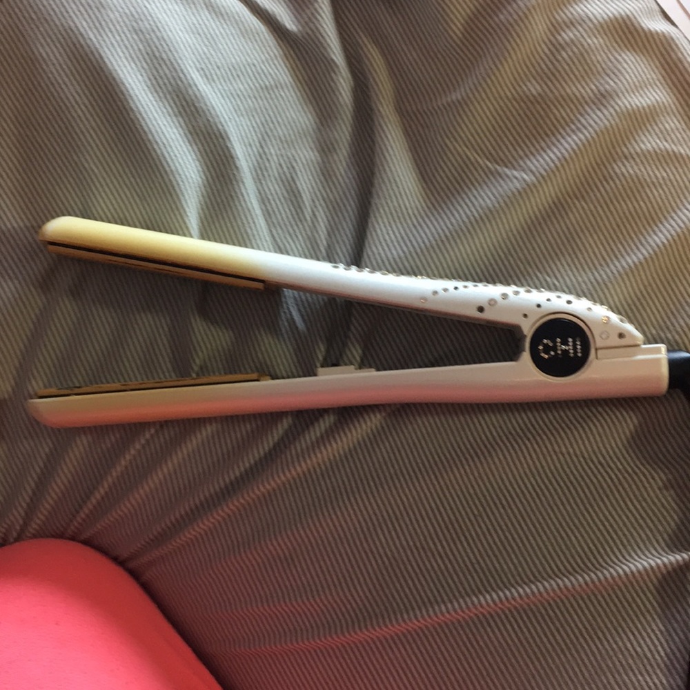 Limited edition Chi flat iron with rhinestones