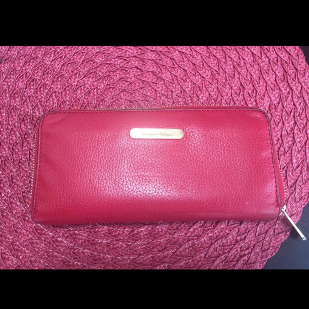 SOLD Michael kors leather wallet