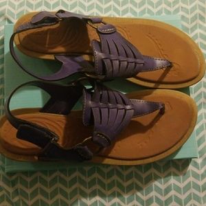 Pretty purple Clarks