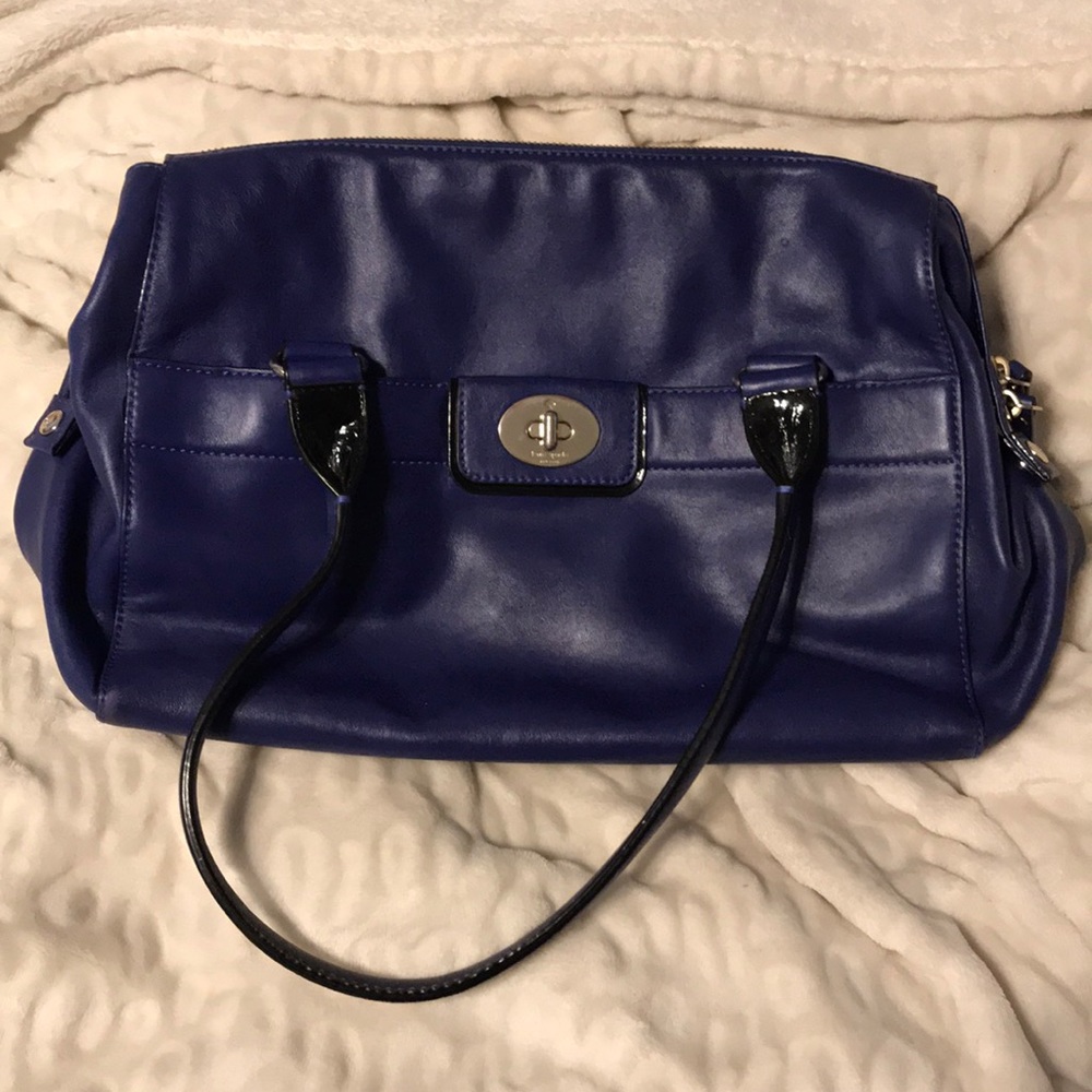 Dark Blue Kate Spade Hampton Roads Colette Handbag