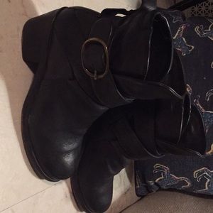 Pep Monjo black leather boots - made in Spain