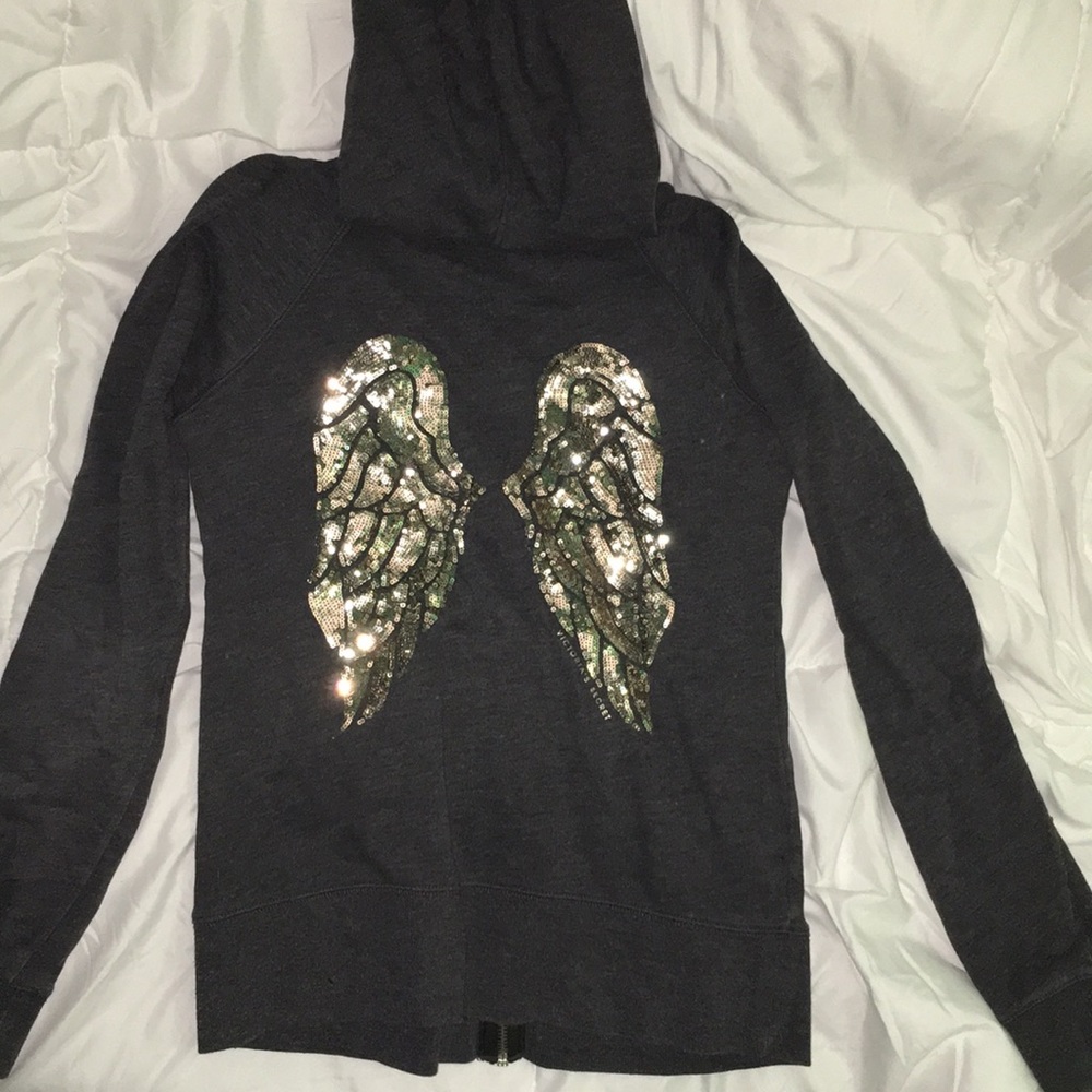 Victoria Secret zip up sweatshirt