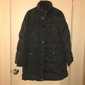 J Crew Women’s Knee Length Puffer Coat