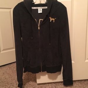 Old school VS-PINK hooded jacket