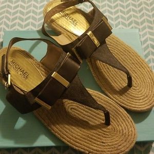 Mk sandals