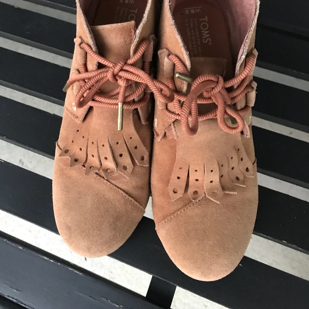 Toms Desert Wedge 8.5