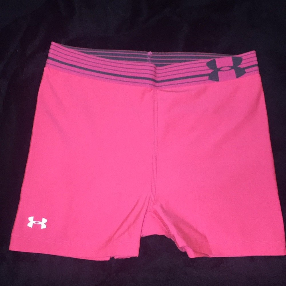 Under armour spandex shorts