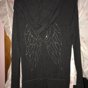 Victoria’s Secret Zip up Angel Gem Hoodie