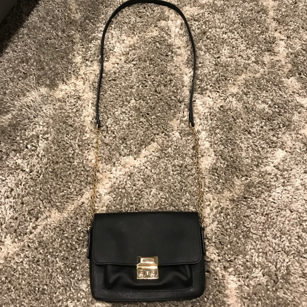 Henri Bendel black shoulder bag