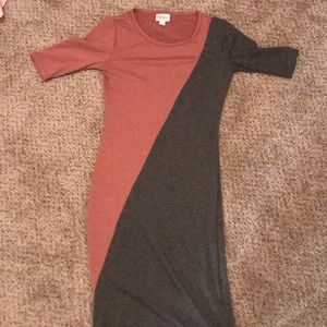 LuLaRoe xxs Julia- color block