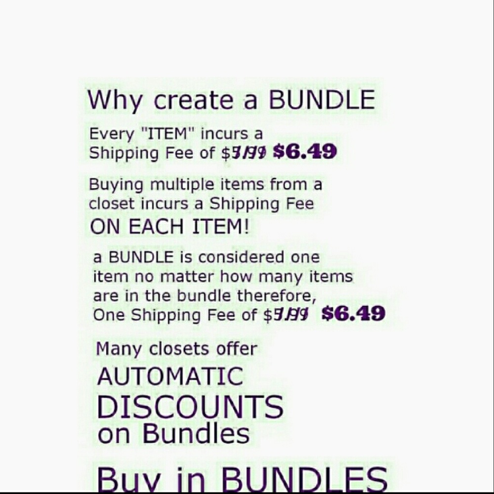 Buy in Bundles and save!