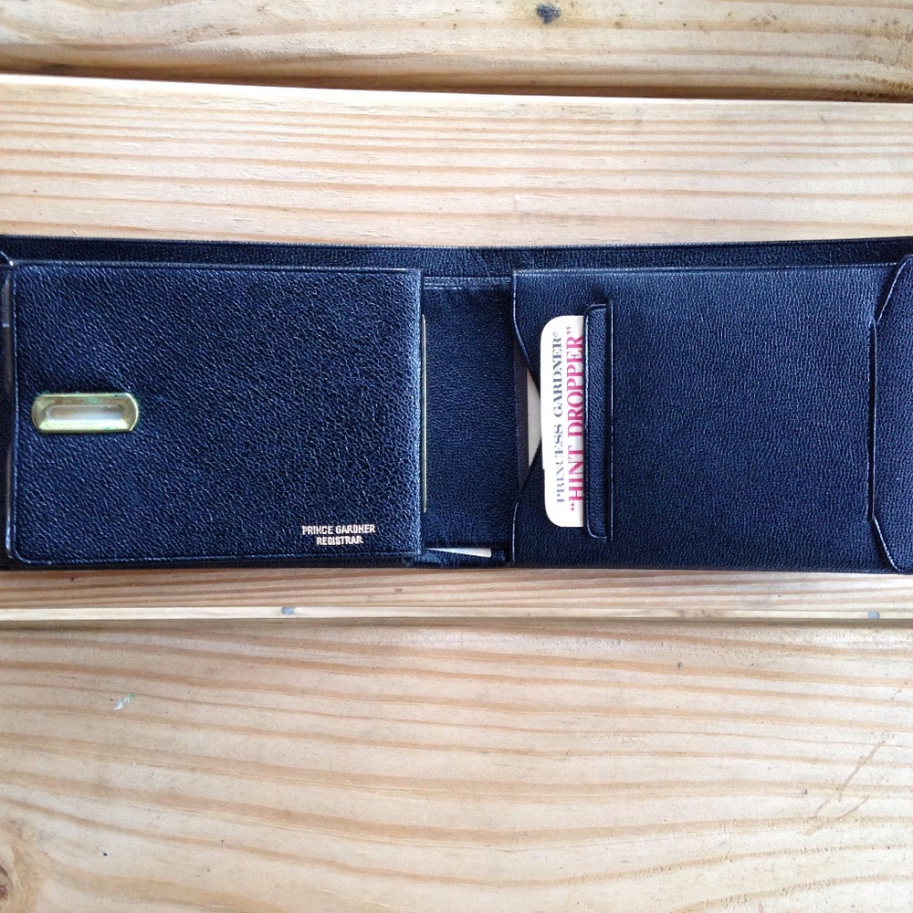 Vintage 50s/60s Prince Gardner Leather Wallet