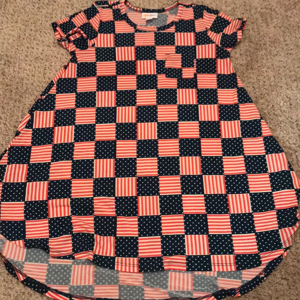 LuLaRoe Americana Scarlett (kids)