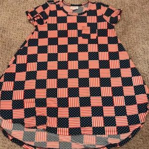 LuLaRoe Americana Scarlett (kids)