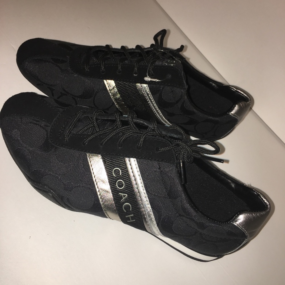 Coach Fashion Sneakers Womens Size 7 Black