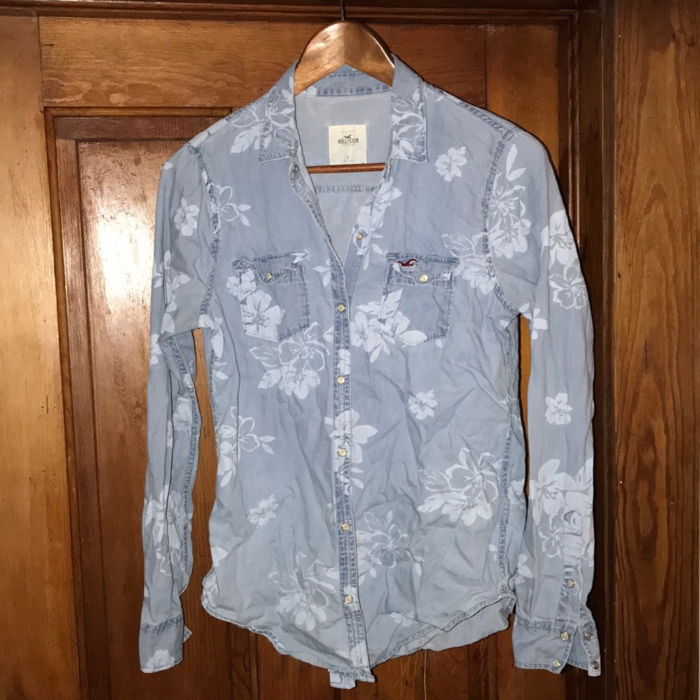 Snap button down shirt