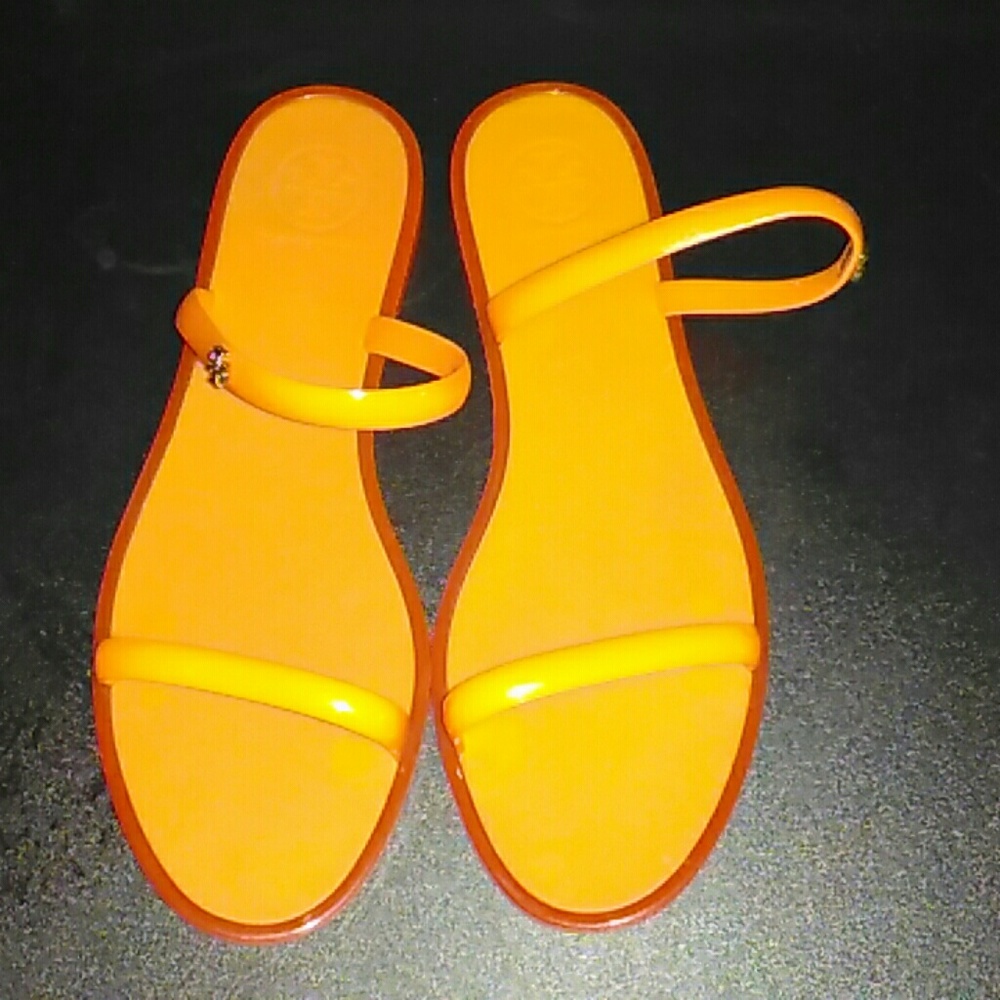 Tory burch jelly sandals size 7