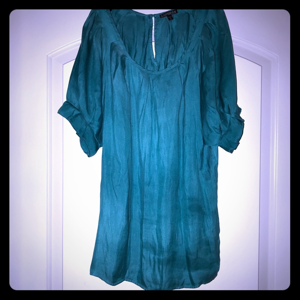 Turquoise Blouse