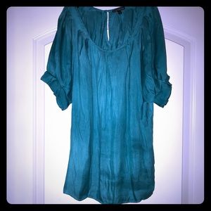 Turquoise Blouse