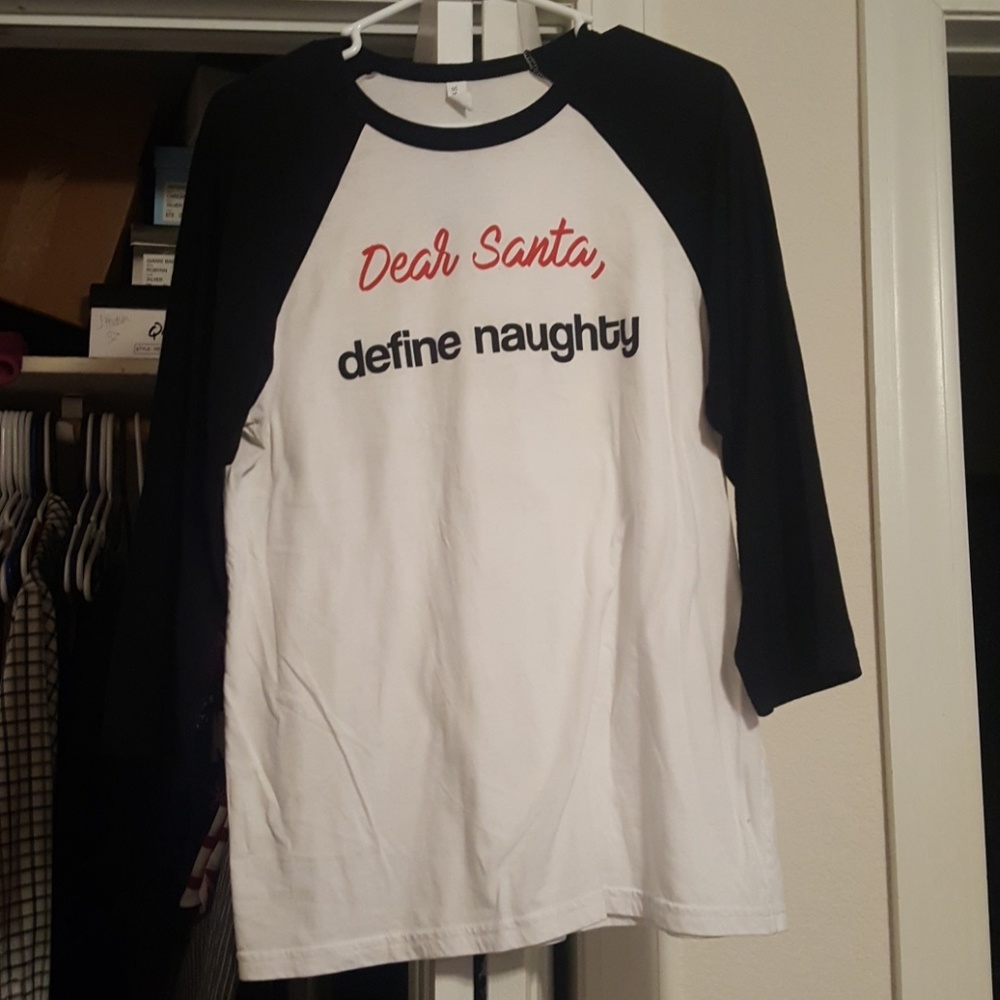 Dear Santa tee women's top